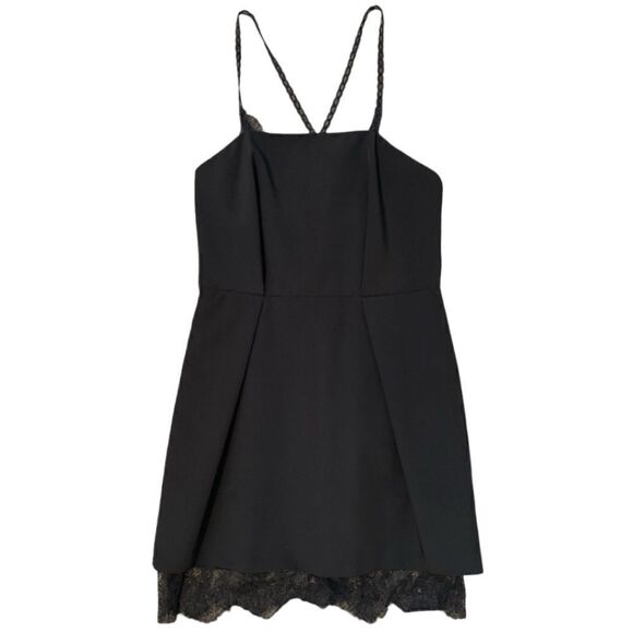 Topshop Chain Loop Lace Prom Dress - Picture 4 of 9